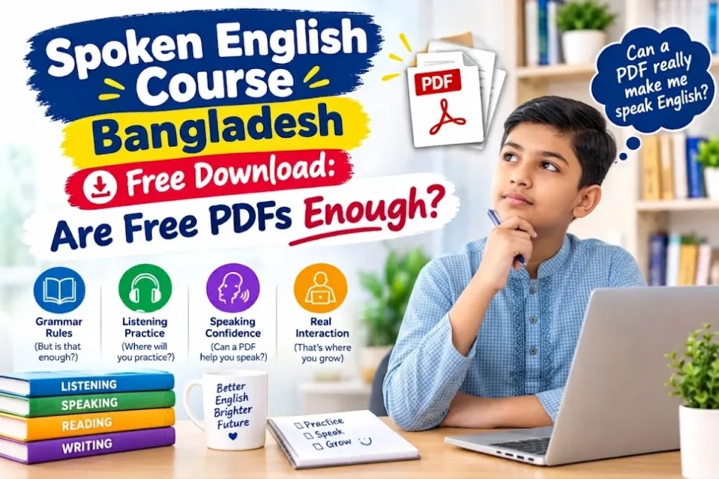 Spoken English Course Bangladesh Free Download: Are Free PDFs Enough?