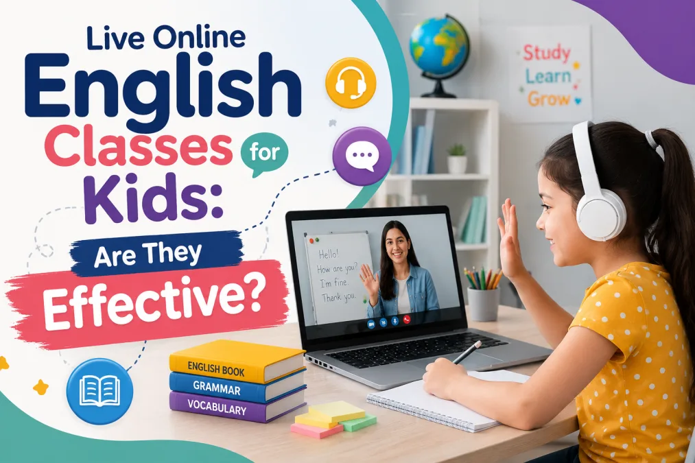 Live Online English Classes for Kids: Are They Effective?