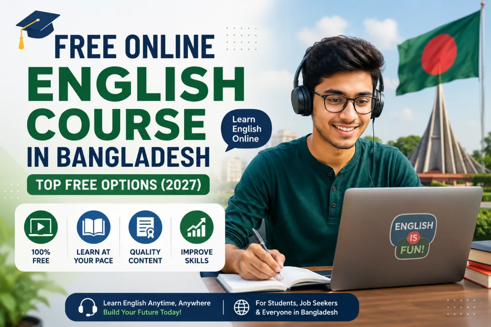 Free Online English Course in Bangladesh: Top Free Options (2027)