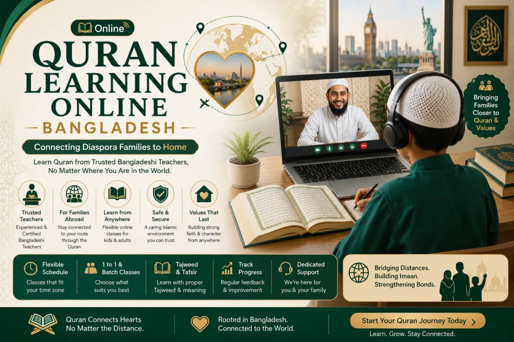 Quran Learning Online Bangladesh: Connecting Diaspora Families to Home